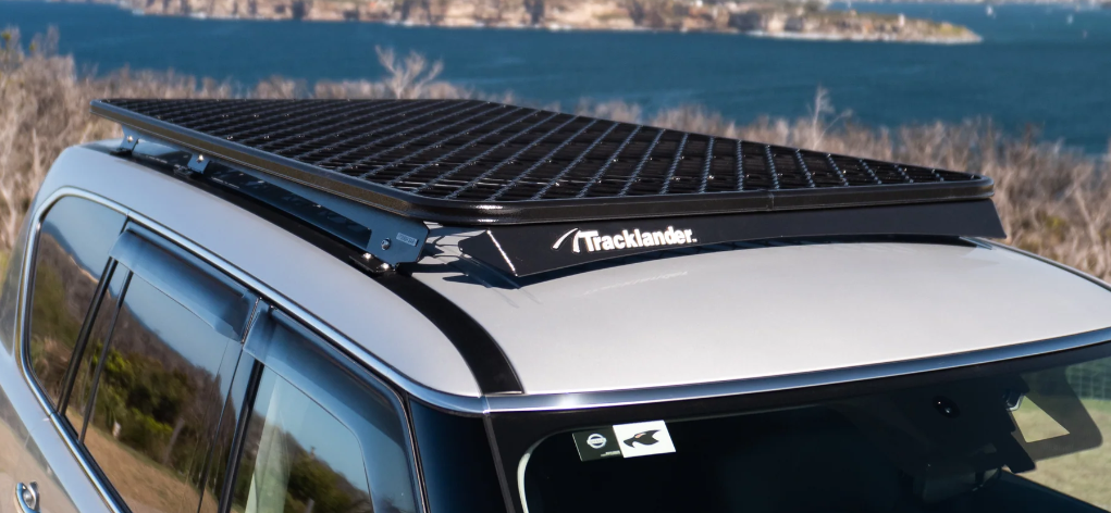 Tracklander flat roof discount rack