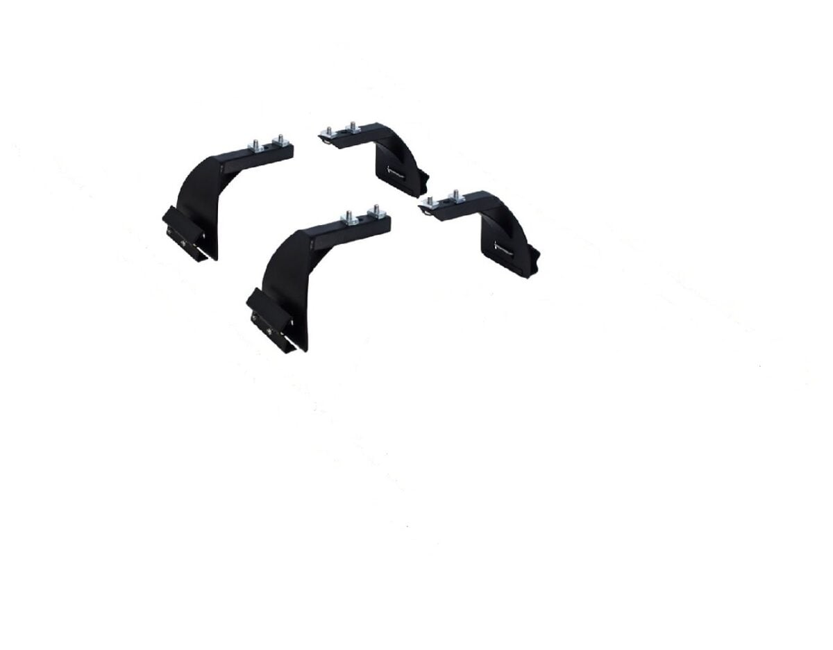 Gutter Mount Kit – Suits Low Roof (Fits 1400 Long Roof Rack) | Tracklander