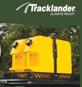 Foldable Jerry Can Holder – Compact Collapsible Mounting