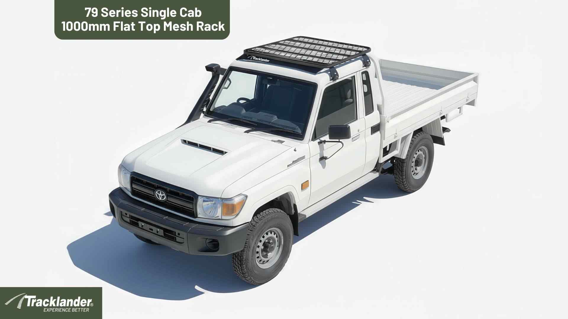 79 Series Landcruiser Single Cab Tracklander Roof Rack The Best Roof Rack On The Market 2