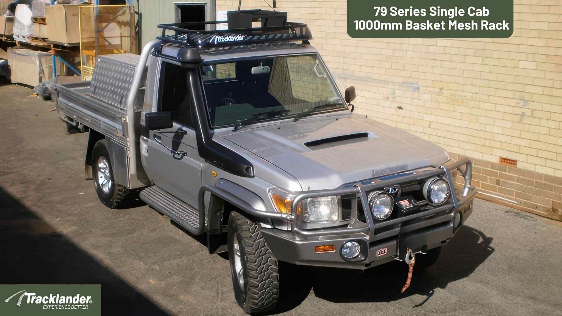 79 Series Landcruiser Single Cab Tracklander Roof Rack The Best Roof Rack On The Market 5