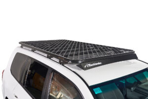prado 150 series full length flat roof rack with tough bar mountingkit