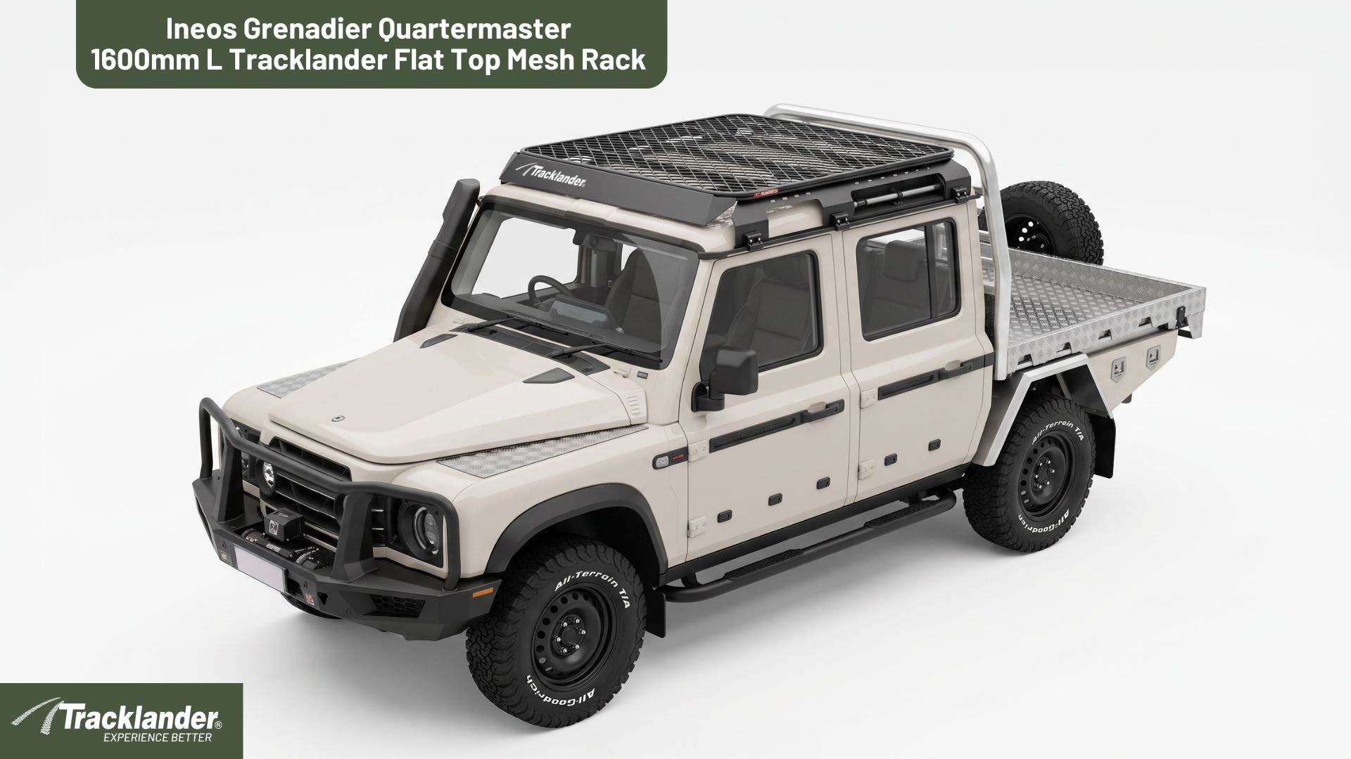 Ineos Grenadier Quartermaster Tracklander Roof Rack Flat Top (1)