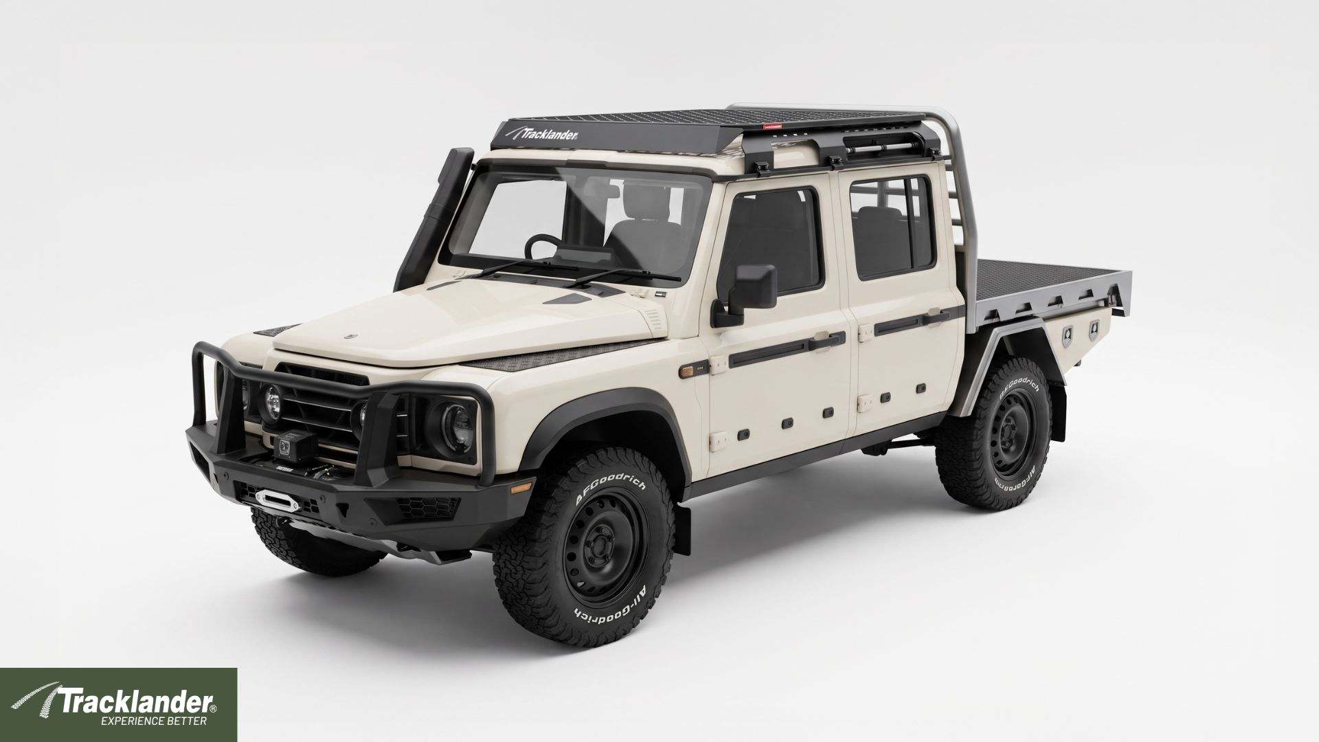 Ineos Grenadier Quartermaster Tracklander Roof Rack Flat Top (2)