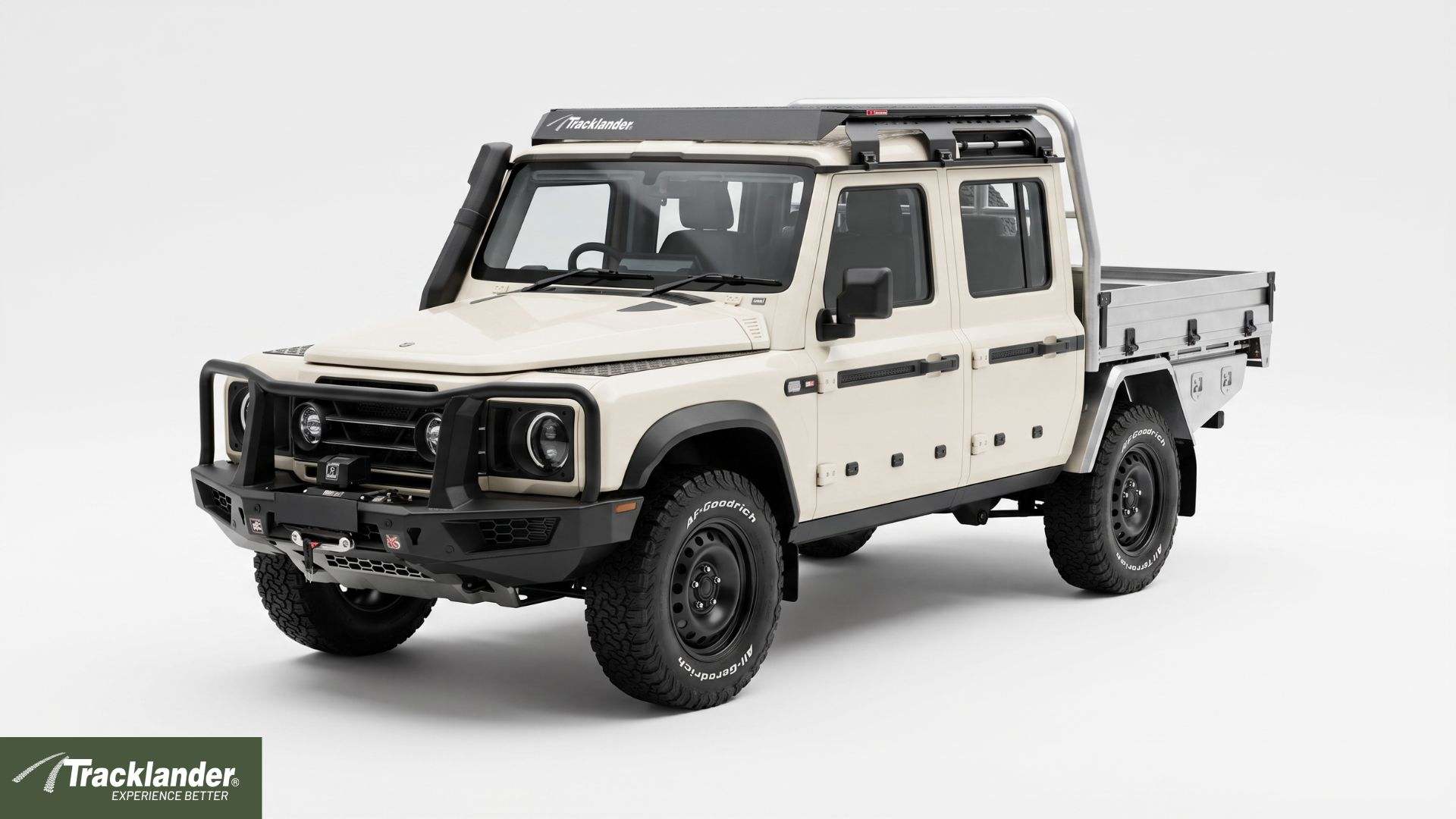 Ineos Grenadier Quartermaster Tracklander Roof Rack Flat Top