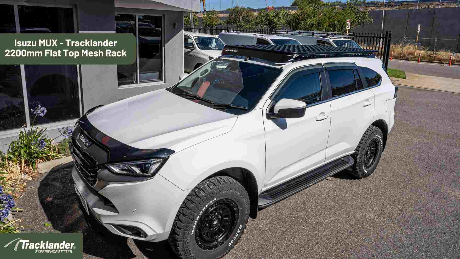 Isuzu MUX Tracklander Roof Rack Mesh 3