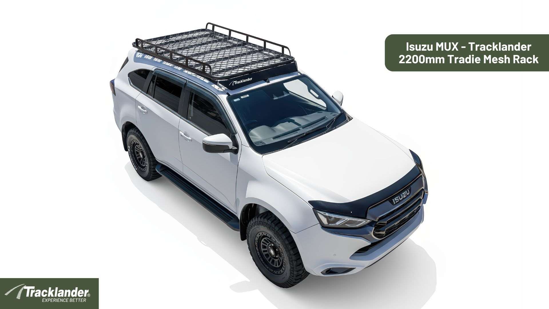 Isuzu MUX Tracklander Roof Rack Mesh 7