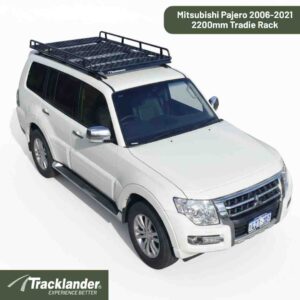 Tradie Kit Pajero NM, NP, NS, NT, NW, NX  (With Rails) 2006-2021 – 2200mm *Hood Line Drop*