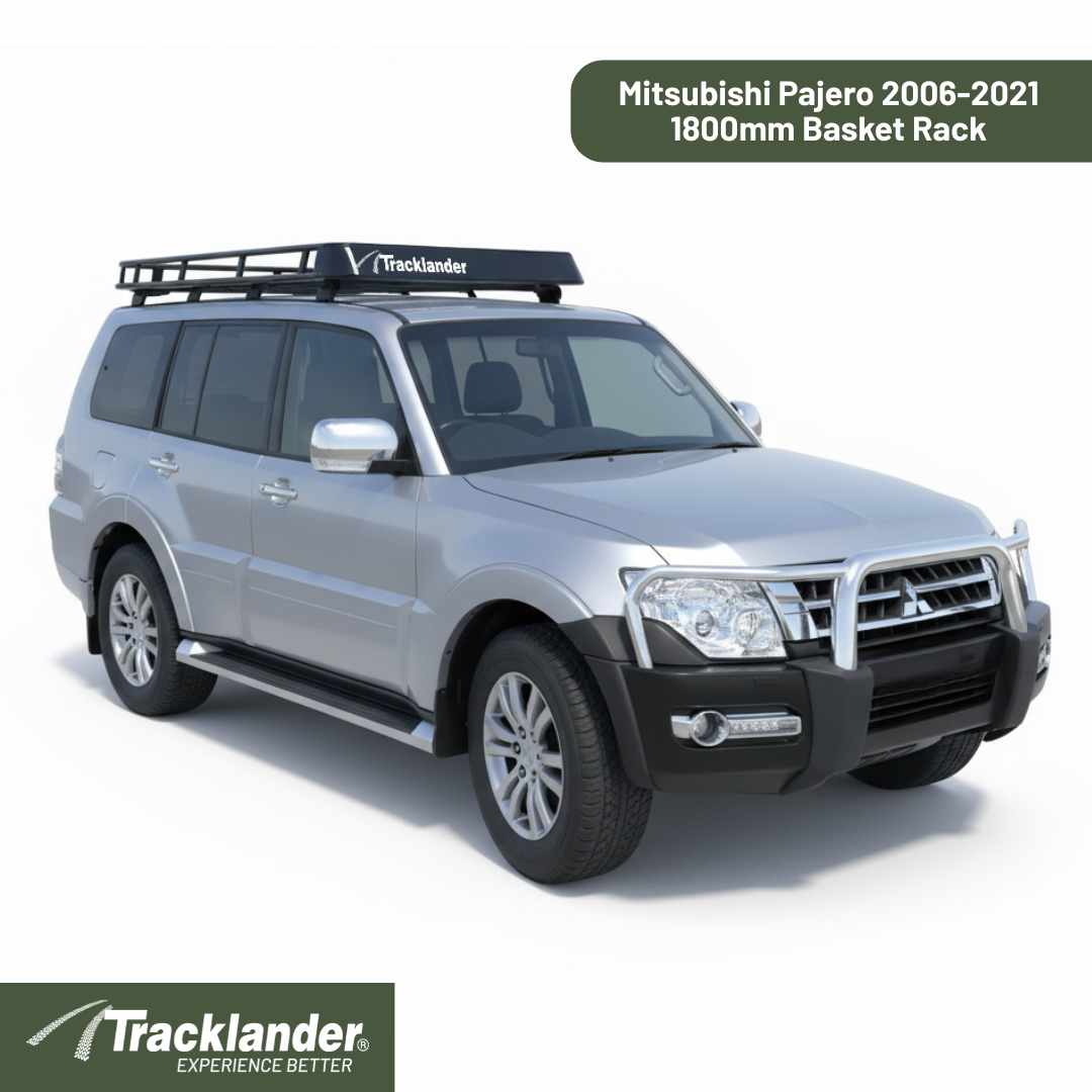 Mitsubishi Pajero 2006 2021 no rails 1800mm basket mesh