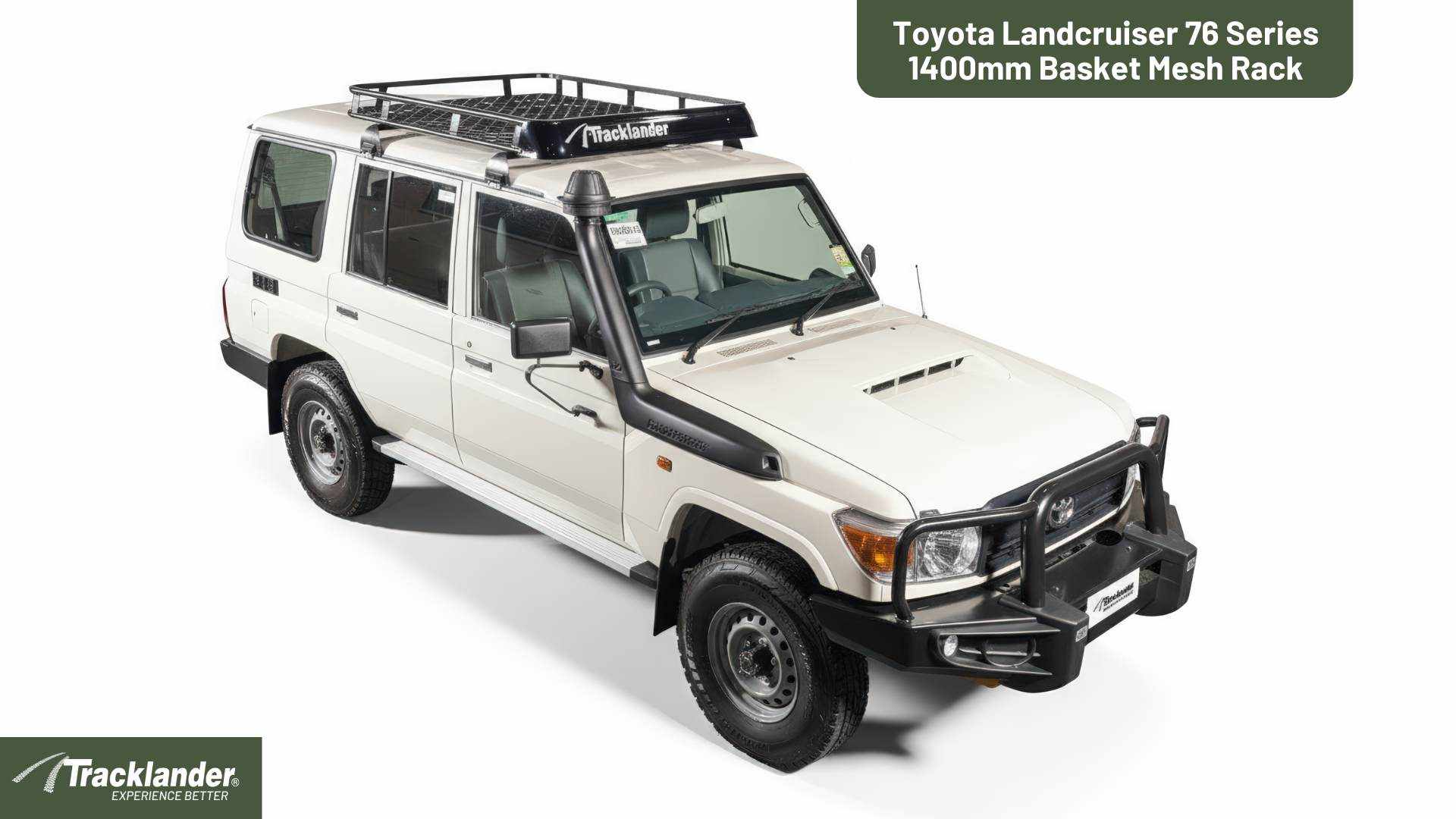 Toyota 76 Series Landcruiser Tracklander Mesh Roof Rack The Best Roof Rack On The Market 3