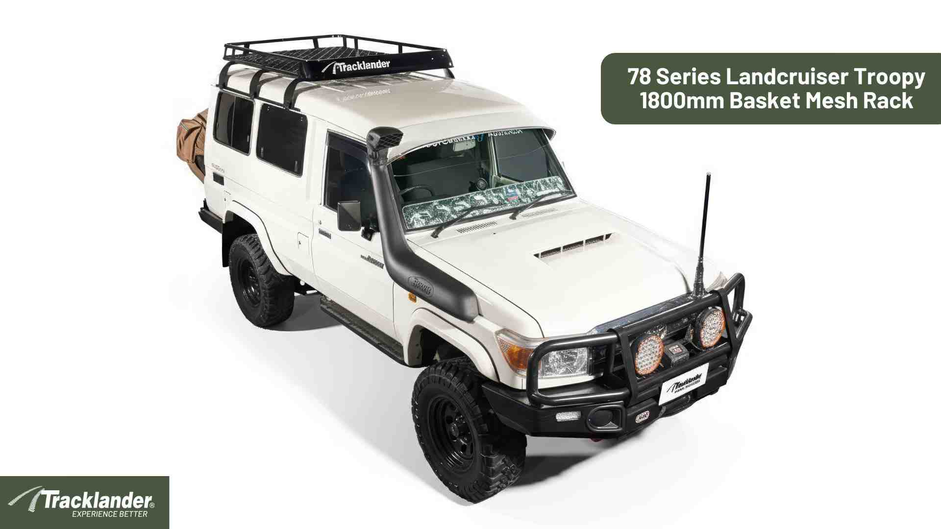 Toyota 78 Series Landcruiser Troopy Tracklander Mesh RoofRack The Best Roof Rack On The Market 8