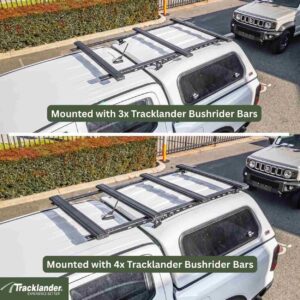 Tracklander 1985mm Adjustable Canopy Tough Bar Legs Fits Fibreglass Canopy (6)