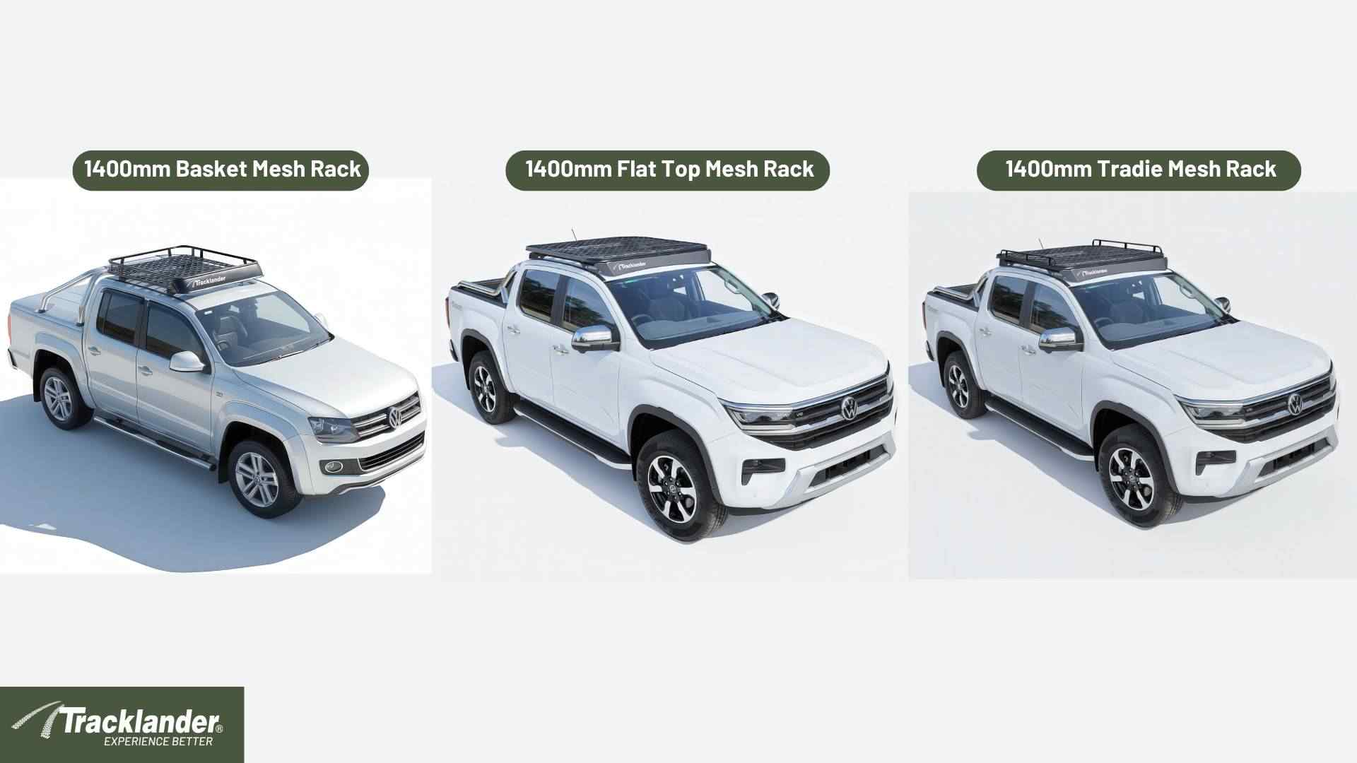 Volkswagen Amarok Dual cab Tracklander Roof Rack The Best Roofrack On the Market