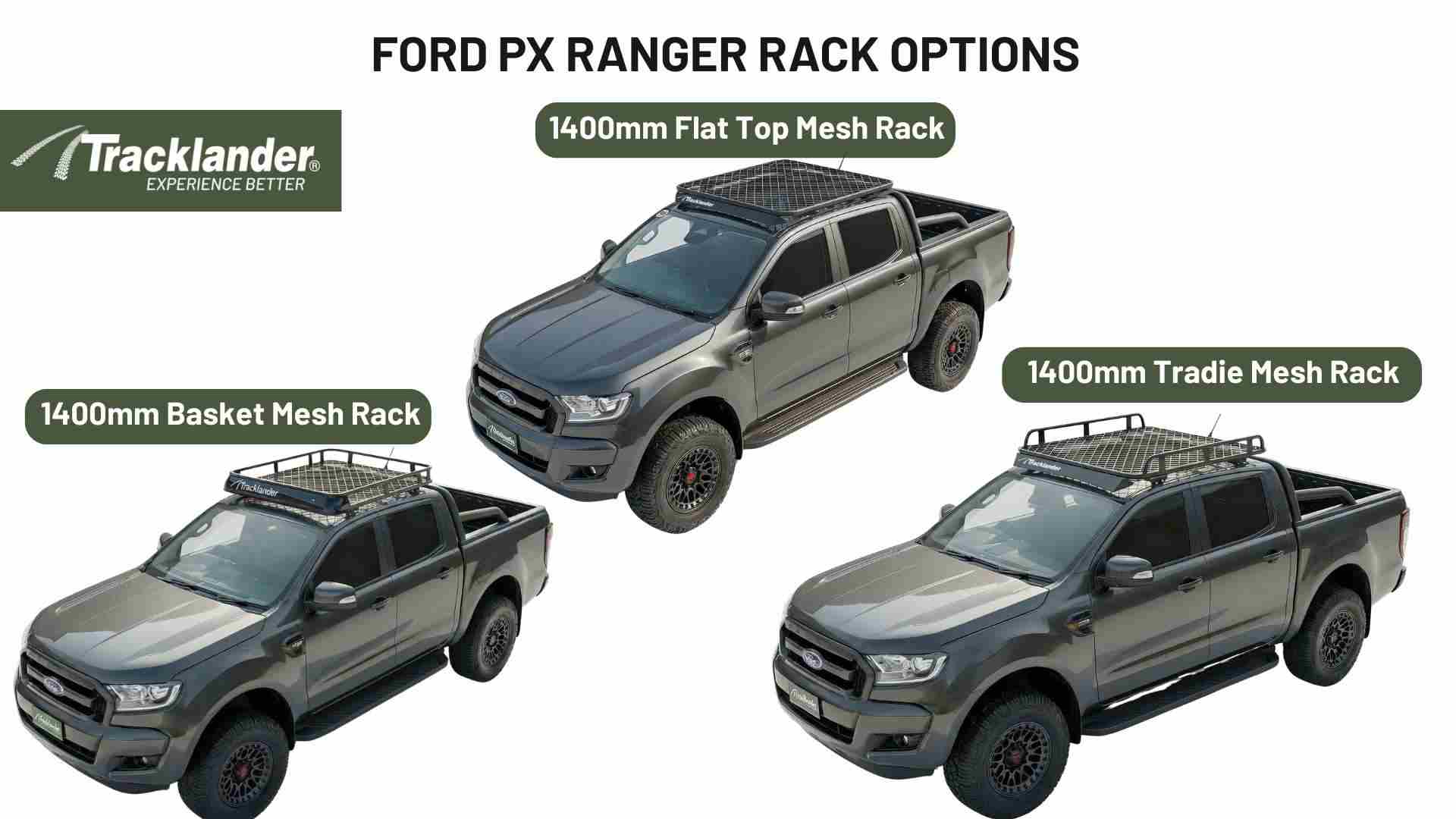 Ford Px Ranger Tracklander Mesh Roof Rack Best Roofrack on the market 13