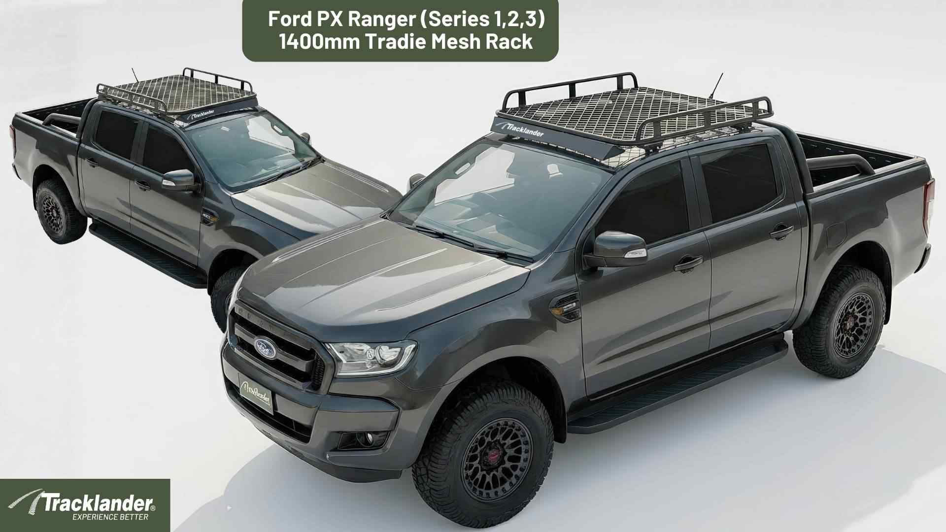 Ford Px Ranger Tracklander Mesh Roof Rack Best Roofrack on the market 2