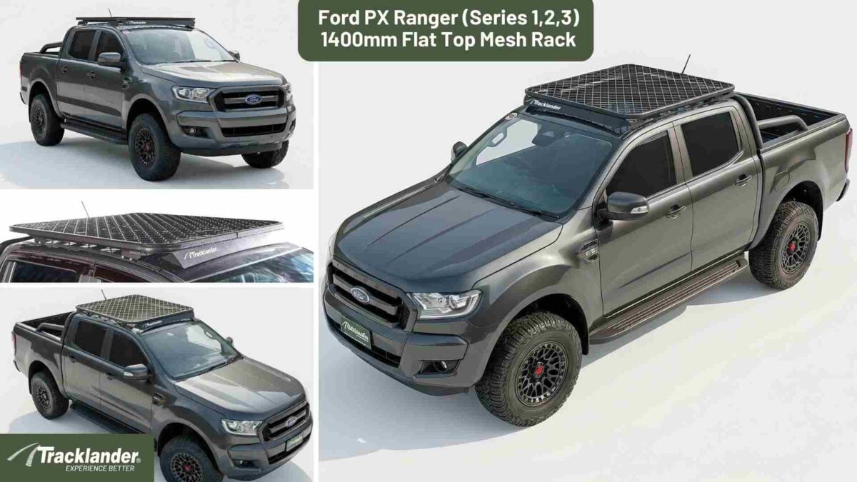 Ford Ranger PX Dual Cab Series 1,2 & 3 Roof Racks 2011- 2022