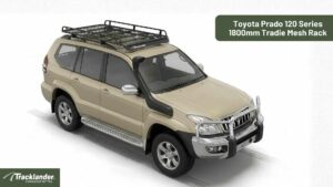 1800mm Tradie Mesh Rack Kit For Toyota Prado 120 Series (With Rails)