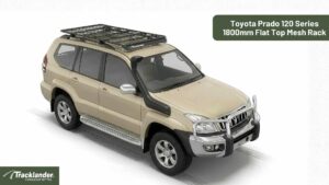 1800mm Flat Platform Mesh Rack Kit For Toyota Prado 120 Series (With Rails)