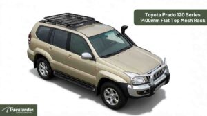 1400mm Flat Platform Mesh Rack For Toyota Prado 120 Series (With Rails)
