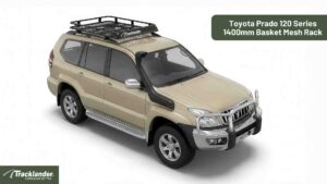 1400mm Basket Mesh Rack Kit For Toyota Prado 120 Series (With Rails)