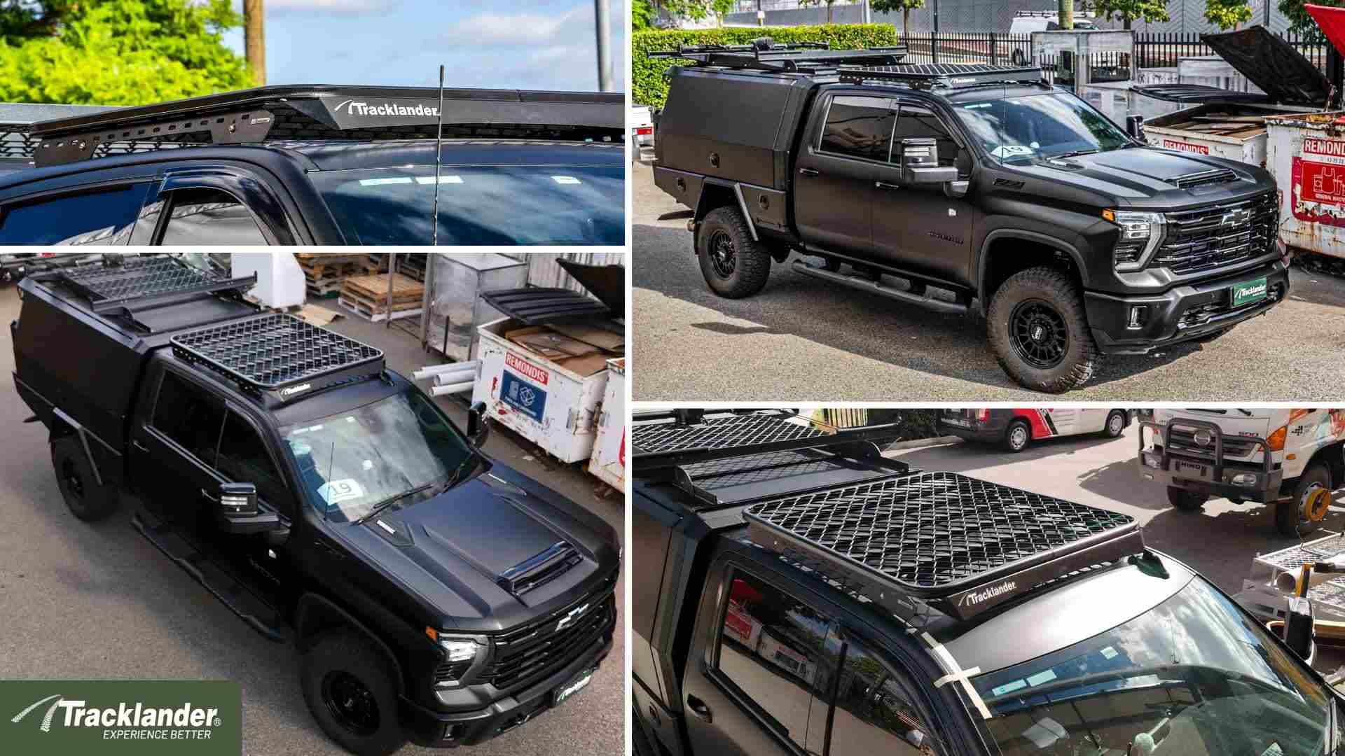Chevrolet Silverado 2500HD Tracklander Roof Racks 2