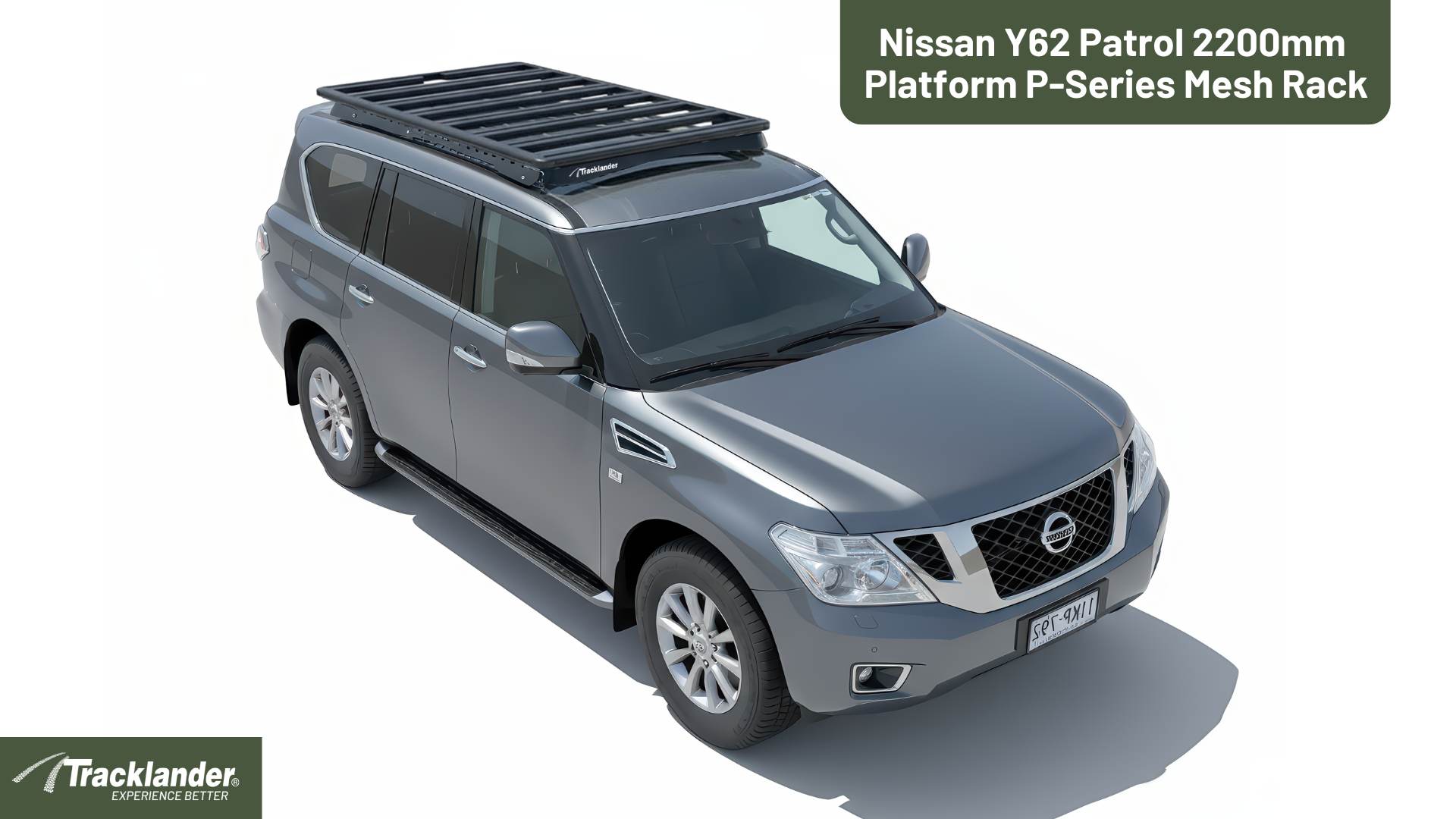 Nissan Patrol Y62 Tracklander P Series Roof Rack 1