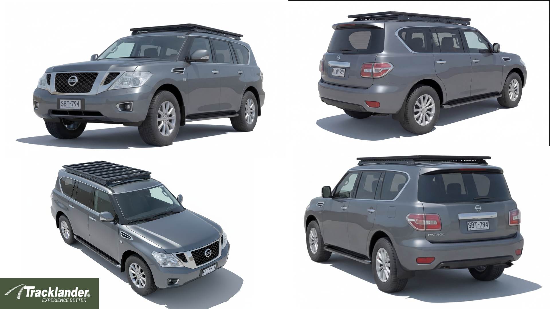 Nissan Patrol Y62 Tracklander P Series Roof Rack 3