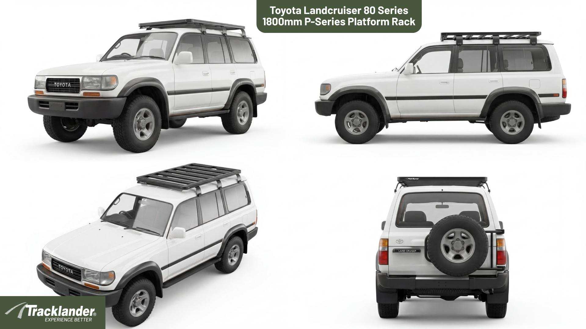 Toyota 80 Series Tracklander P Series Platform Rack 6