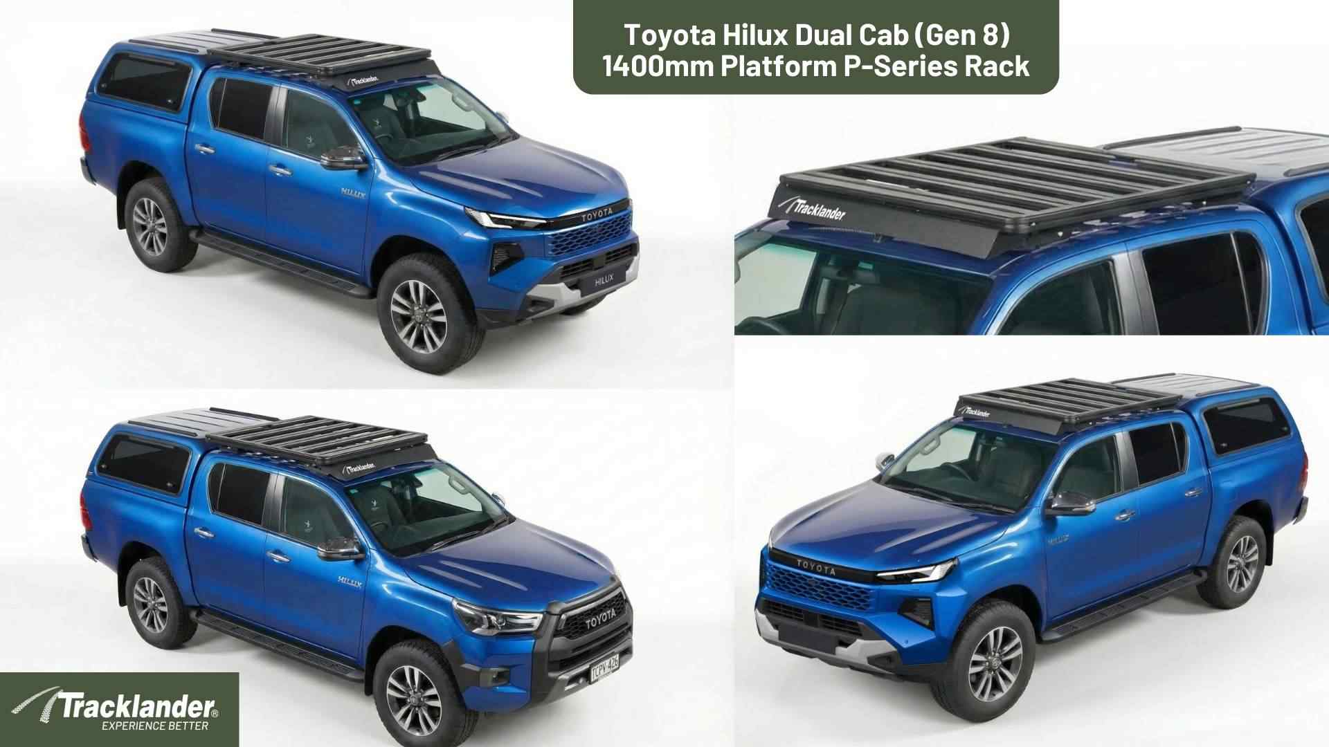 Toyota Hilux Dual Cab Tracklander P Series Platform Rack 3 1