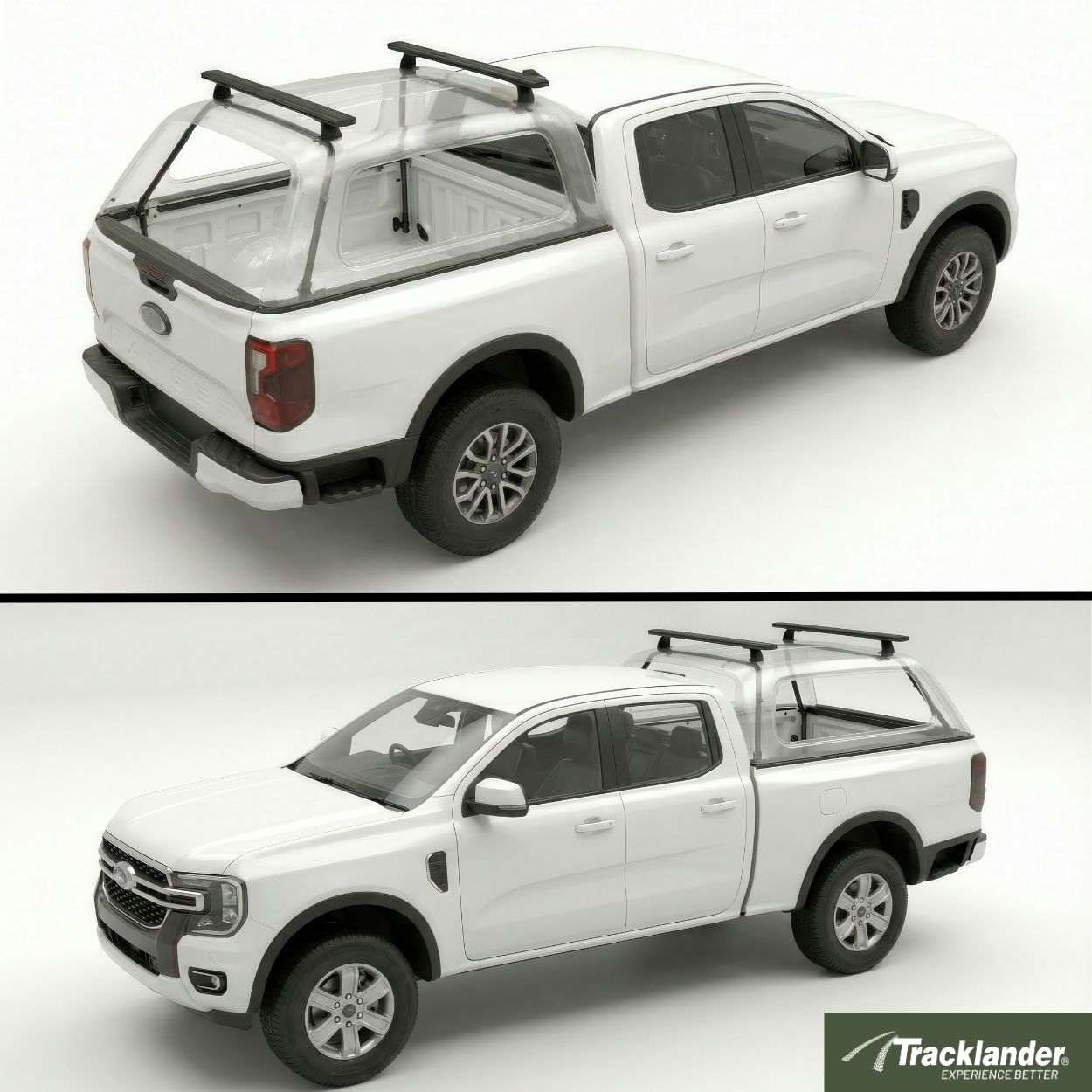 Ford Ranger Tracklander Canopy Roof Rack 2 Bush Rider (5)