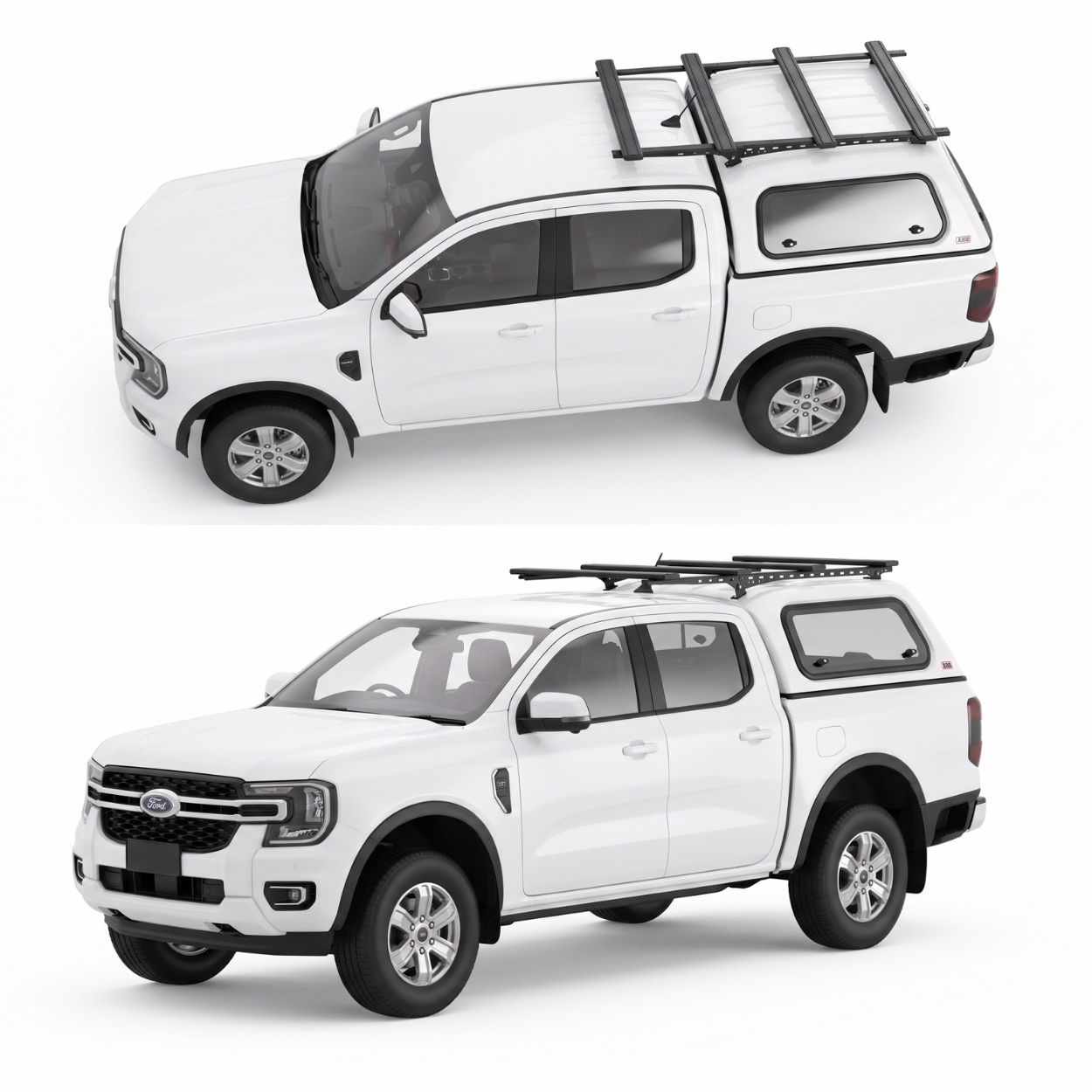 Ford Ranger Tracklander Canopy Roof Rack 4 Bush Rider (1)