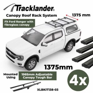 Ford Ranger Tracklander Canopy Roof Rack 4 Bush Rider (2)