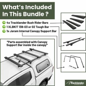 Ford Ranger Tracklander Canopy Roof Rack 4 Bush Rider (3)