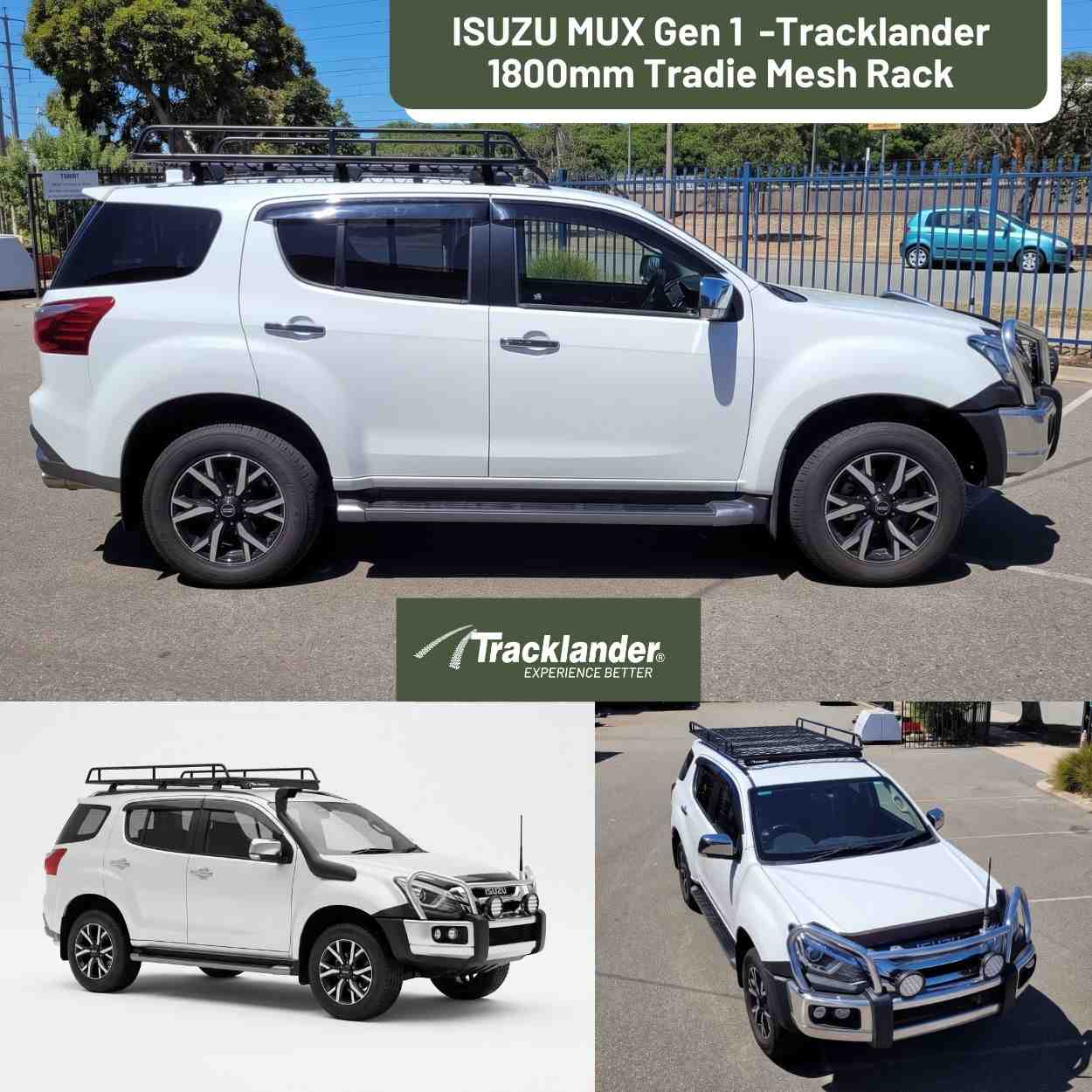 ISUZU MUX GEN 1 Tracklander Roof Racks (7)