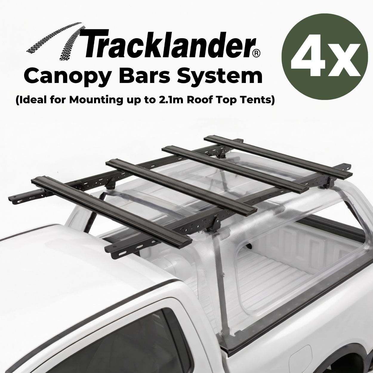 Tracklander Roof Top Tent Canopy System 4x Bars (1)